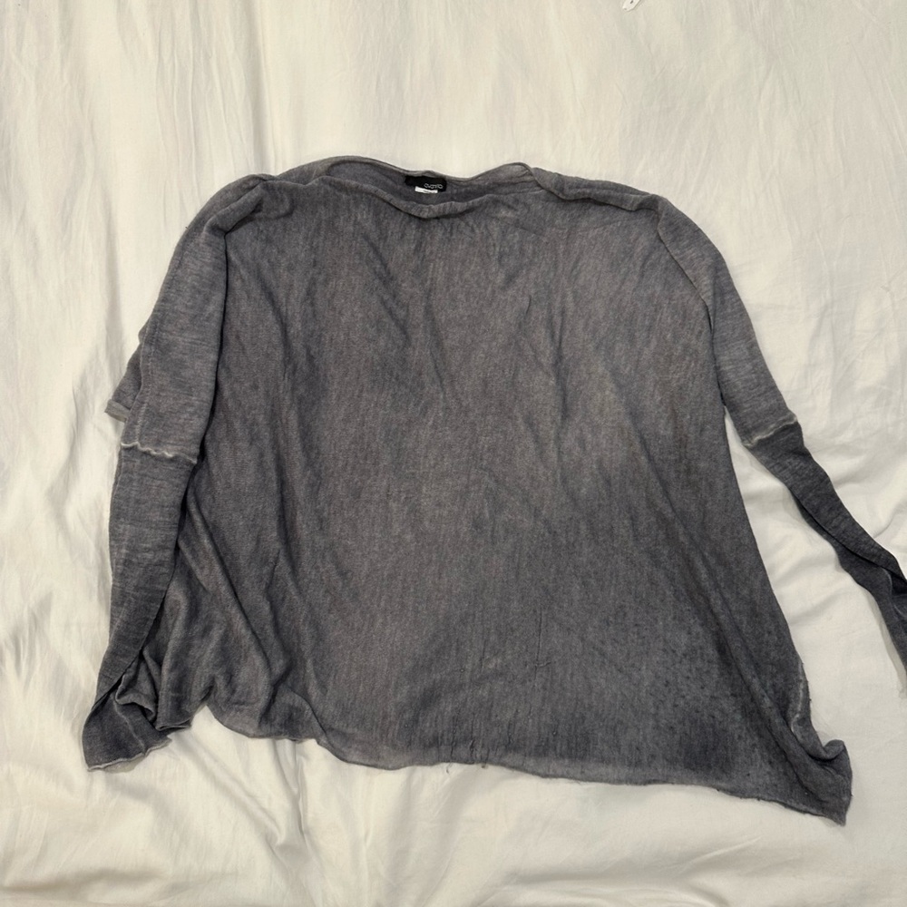 Avant Toi Light Gray Cashmere Knit